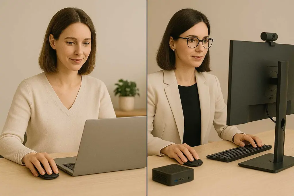 Porque MiniPC ao invés de um Laptop?